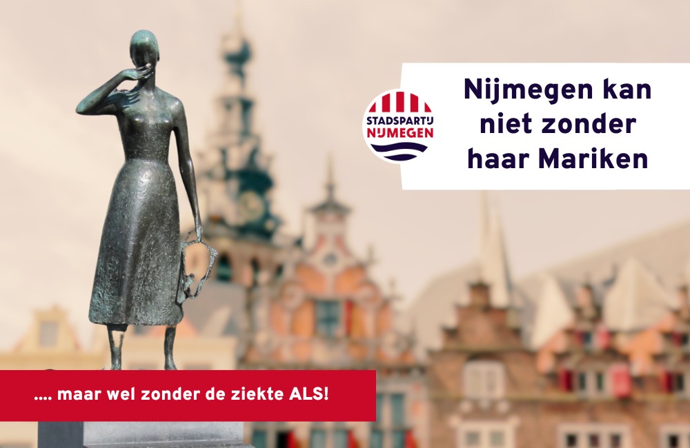 Stadspartij Nijmegen loterij voor 3FM Serious Request en Stichting ALS