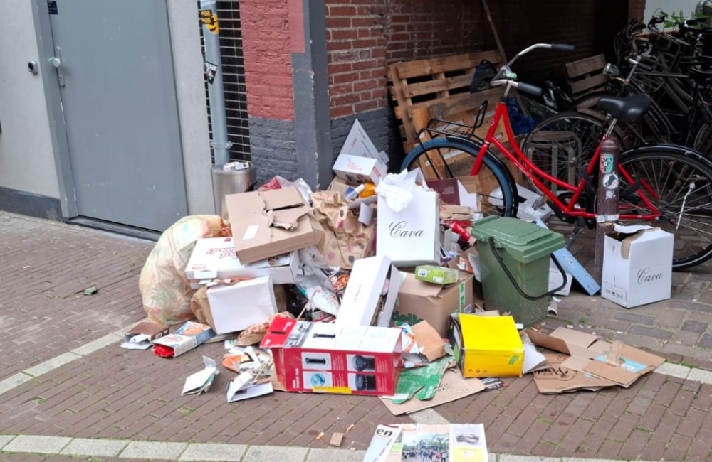 Stadspartij wil een doorbraakaanpak voor afvalhotspots Stadspartij wil een doorbraakaanpak voor afvalhotspots