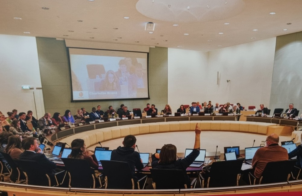 Statement in de raad over de Gaza-motie die in stemming kwam